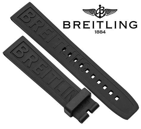 breitling rubber straps|Breitling rubber strap 20mm.